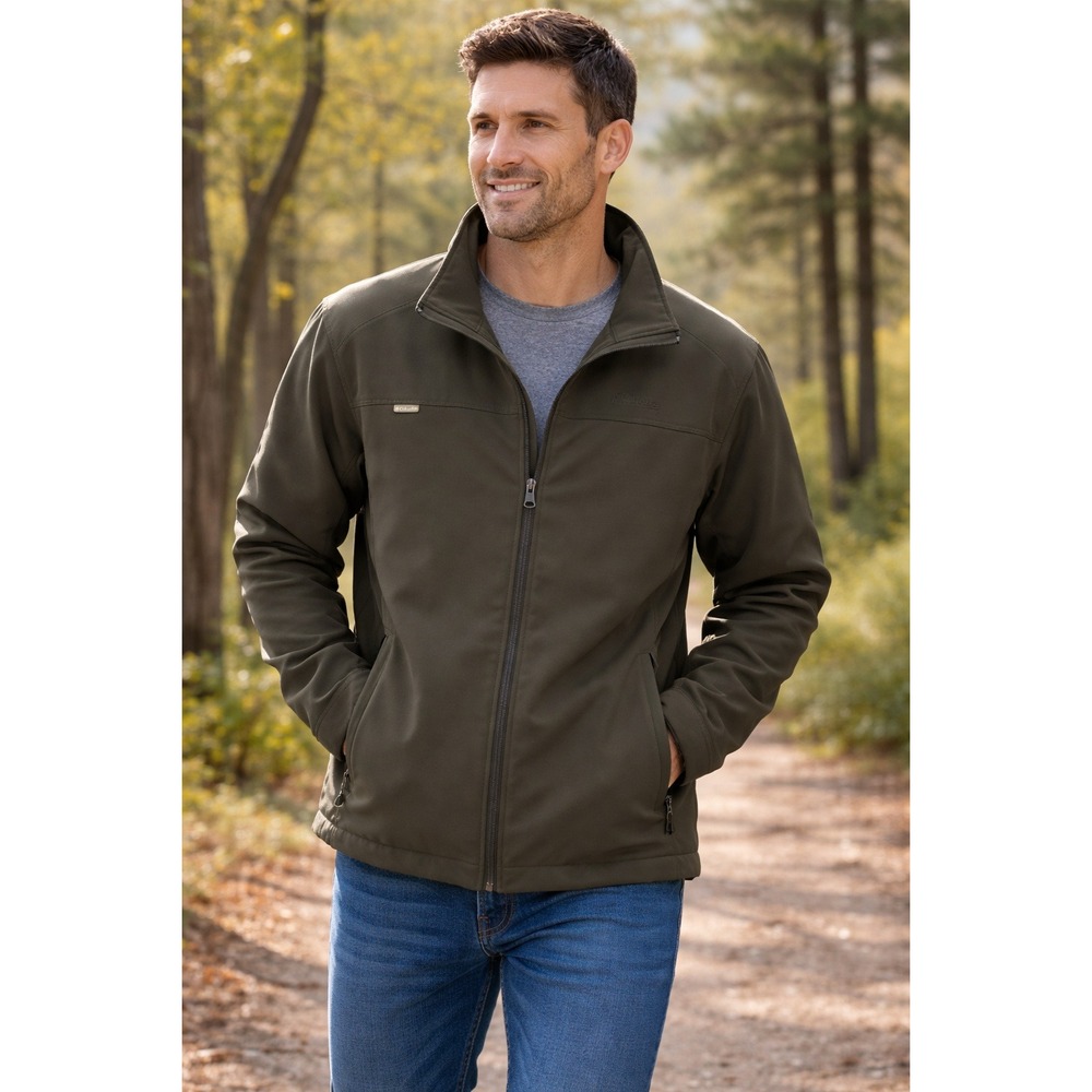 Columbia XCO Softshell‎ Jacket Mens XL Water Resistant Fleece Lined Outdoor